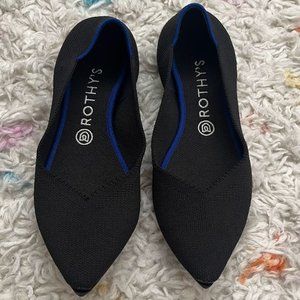Rothy Pointed Toe Flats 9.5 FLAWED